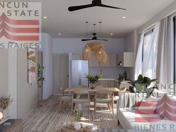 Departamento en Preventa, 2 hbitaciones, Cancún
