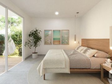 Casa en venta de una planta en Cholul
