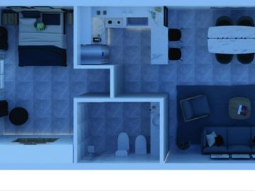 Departamento 1 dormitorio, Luján de Cuyo CENTRO