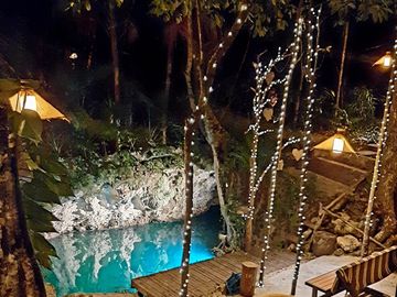 Terreno con Villa y Cenote en Ruta de Los Cenotes, Puerto Morelos