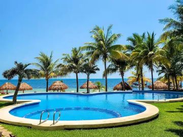 Exclusivo Departamento con Vista y Acceso al Mar Caribe - Ideal Renta Vacacional