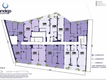 DEPARTAMENTO 3 AMBIENTES A ESTRENAR C/ BALCON ATERRAZADO Y AMENITIES EN PARQUE PATRICIOS