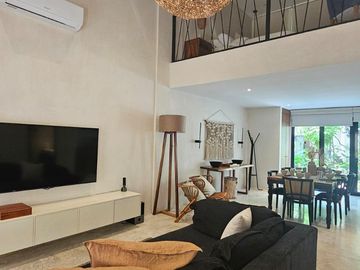 INCREIBLE LOFT EN VENTA AMUEBLADO Y EQUIPADO EN TULUM  AMAZING FURNISHED AND EQUIPPED LOFT FOR SALE IN TULUM