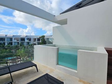 ESTUDIO PENTHOUSE EN VENTA EN TULUM  STUDIO PENTHOUSE IN LA VELETA, TULUM