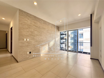 Depa de lujo con +25 amenidades: 3 habitaciones, 3 baños, balcón 19 metros