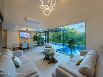 Casa en venta en la Cruz de Huanacaxtle
