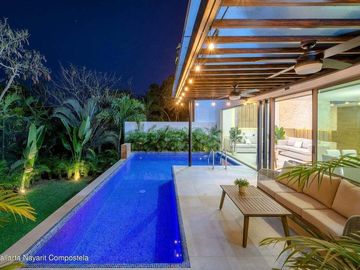 Casa en venta en la Cruz de Huanacaxtle