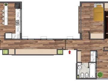 VENTA DEPARTAMENTO 3 AMB PALERMO CHICO A ESTRENAR MAYO 2025