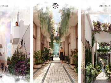 Departamentos 1 rec tipo Loft Venta Merida Green Urban Jungle