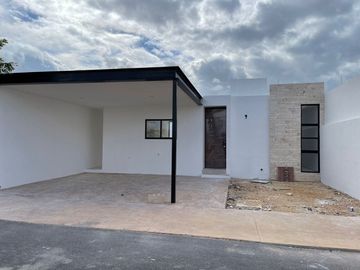 Casas  en venta Mérida Privada Inara Una planta MODELO 183