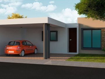 Casas  en venta Mérida Privada Inara Una planta MODELO 183