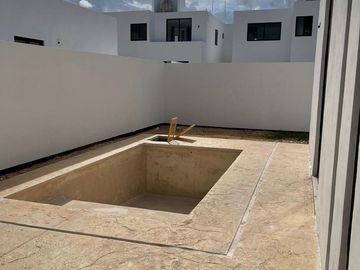 Casas  en venta Mérida Privada Inara Una planta MODELO 183