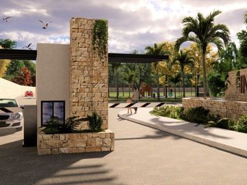 Casas  en venta Mérida Privada Inara Una planta MODELO 183