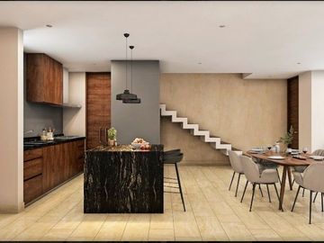 Casa venta en Merida con alberca en Privada Maruva Santa Rita Cholul Yucatan