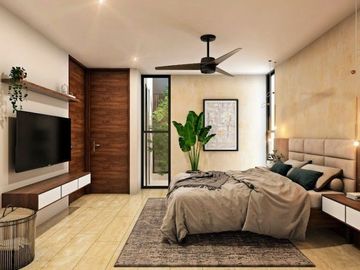 Casa venta en Merida con alberca en Privada Maruva Santa Rita Cholul Yucatan