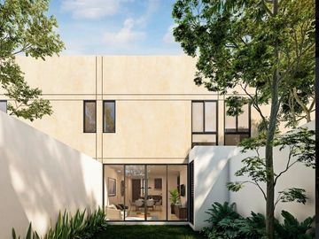 Casa venta en Merida con alberca en Privada Maruva Santa Rita Cholul Yucatan