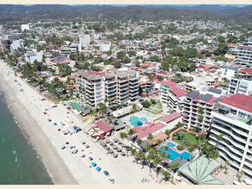 PREVENTA ESTUDIO PEGADO A LA PLAYA, ZONA DORADA-BUCERIAS| SJ