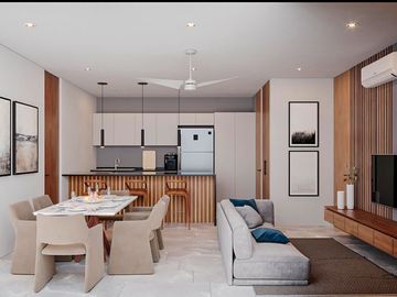 DEPARTAMENTO EN VENTA MERIDA, ZONA TEMOZON NORTE, ACABADOS DE LUJO