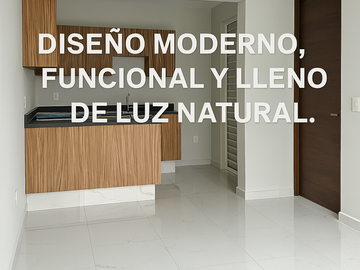 Departamento en Venta en Col. Monumental, Ideal para Profesionistas de la Salud