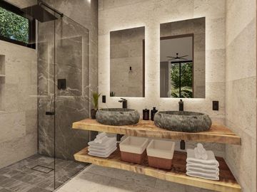 Villa En Venta En Tulum Country Club 3 Habitaciones Con Alberca