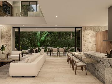 Villa En Venta En Tulum Country Club 3 Habitaciones Con Alberca