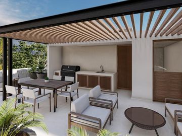 Villa En Venta En Tulum Country Club 3 Habitaciones Con Alberca