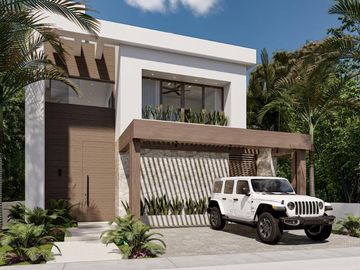 Villa En Venta En Tulum Country Club 3 Habitaciones Con Alberca