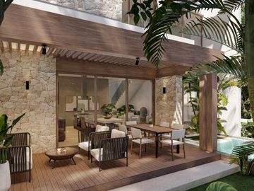 Villa En Venta En Tulum Country Club 3 Habitaciones Con Alberca