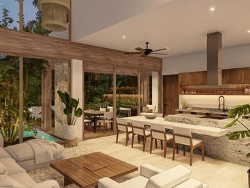 Villa En Venta En Tulum Country Club 3 Habitaciones Con Alberca