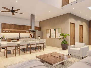 Villa En Venta En Tulum Country Club 3 Habitaciones Con Alberca