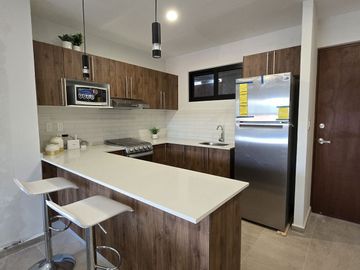 Departamento en Venta, 2 Rec, 2.5 baños, amenidades cerca Plaza Galerías Mérida