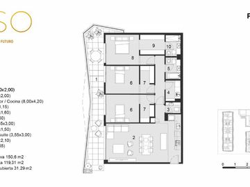 Venta departamento tres dormitorios con amenities premium fisherton
