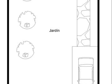 VENTA CASA 3 AMB. CON JARDIN Y COCHERA