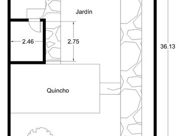 VENTA CASA 3 AMB. CON JARDIN Y COCHERA