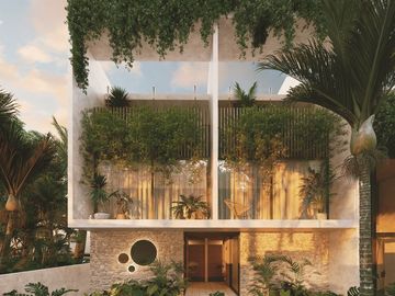 Departamento en venta en Aldea Zama, Tulum - TOWN HOUSES/LOFTS/DUPLEX en comunidad cerrada- desde 254,610 USD - financiamiento directo