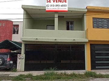 SE VENDE CASA JARDINES DE LA VILLA CERCA DE RAMON SERRANO Y AVENIDA BENITO JUAREZ, VILLA DE ALVAREZ, COLIMA