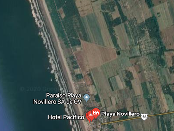 Vendo terreno con playa para inversión en Isla del Novillero, Tecuala, Nayarit.
