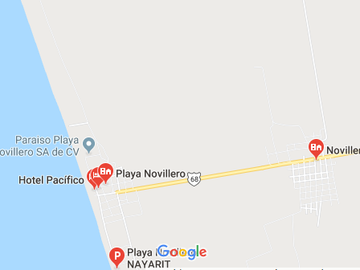 Vendo terreno con playa para inversión en Isla del Novillero, Tecuala, Nayarit.