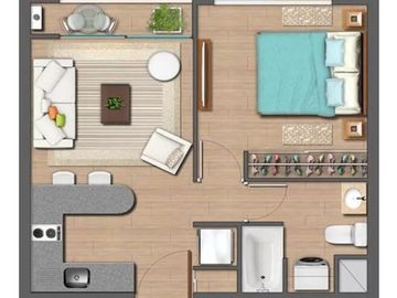 Departamento en Venta en Trinidad Ramirez con Jose Miguel Carrera