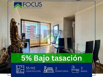 Departamento en Venta en Cómodo Departamento 2D2B Estacionamiento y Bodega