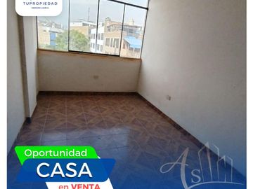 VENTA CASA 3 PISOS LOS PORTALES DE NARANJAL SAN MARTIN DE PO
