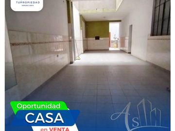 VENTA CASA 3 PISOS LOS PORTALES DE NARANJAL SAN MARTIN DE PO