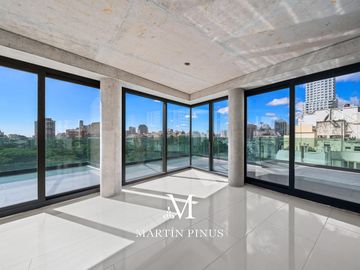 Penthouse con terraza -  vista abierta - 235 M2 -  Palermo