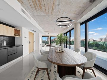 Penthouse con terraza -  vista abierta - 235 M2 -  Palermo