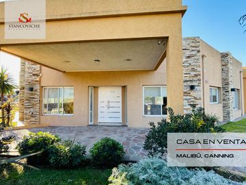 Casa en  Venta, Canning, Malibú. 290 m2 cub. 5 amb.