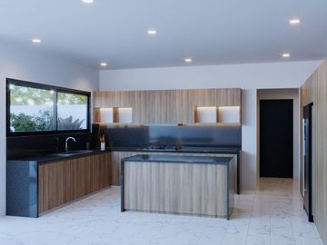 Casa de 4 recámaras en venta dentro de privada con amenidades en Zona Country