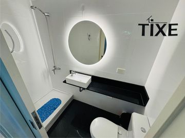 Palermo. 2 Amb frente. Balcón terraza. 2 Baños. Amenities.