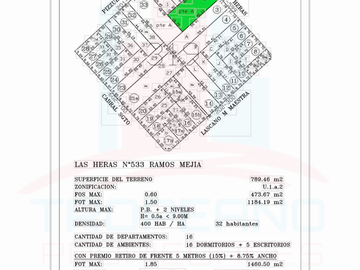 Casa De 6 Ambientes En Venta, Ramos Mejia. **ideal Constructor**
