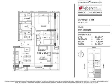 Departamento en Venta en Edificio CAPITANES, Providencia, sector Parque Inés de Suárez, calle Los Capitanes