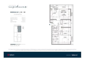 Departamento en Venta en Edificio CAPITANES, Providencia, sector Parque Inés de Suárez, calle Los Capitanes